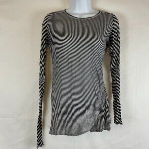 Isabel Marant Black and White Striped Blouse
